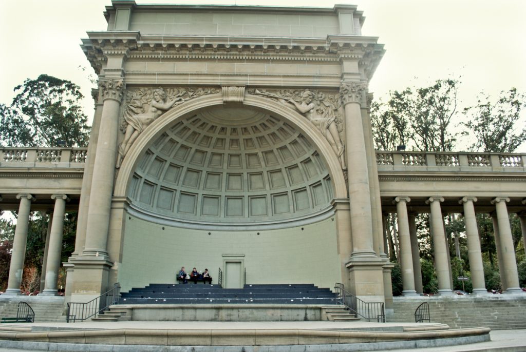 Amphitheater In The Golden Gate Park in San Francisco, California